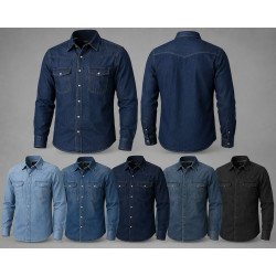 Camisas de mezclilla