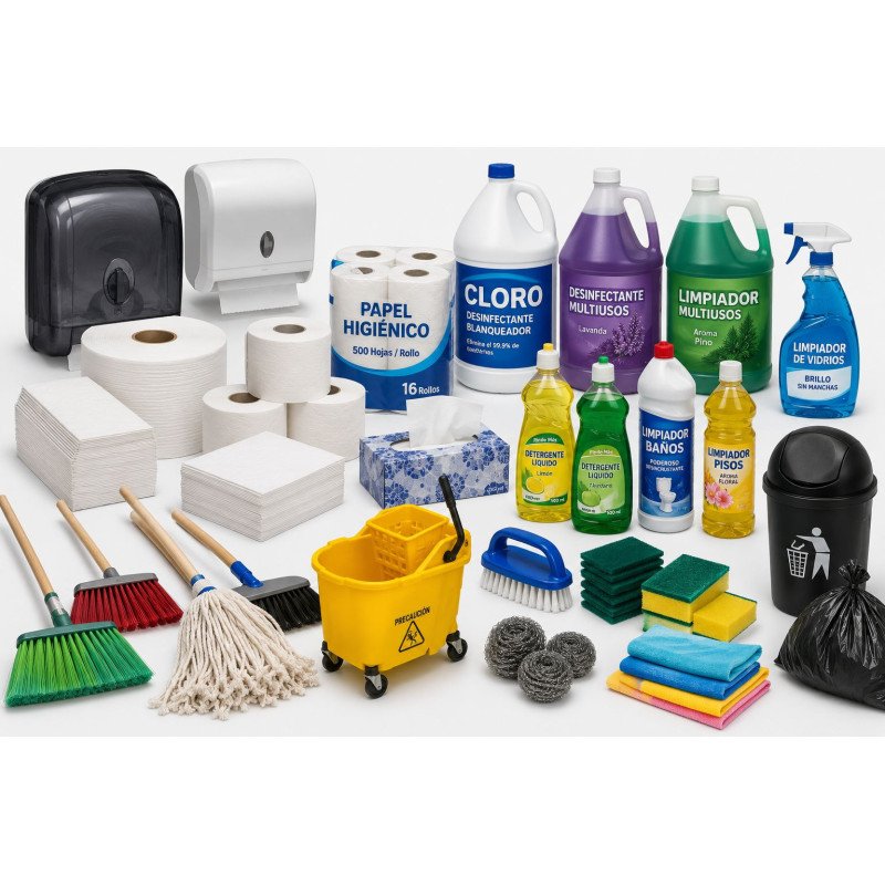 Productos de limpieza